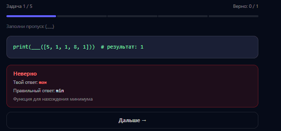 Анализ ошибок
