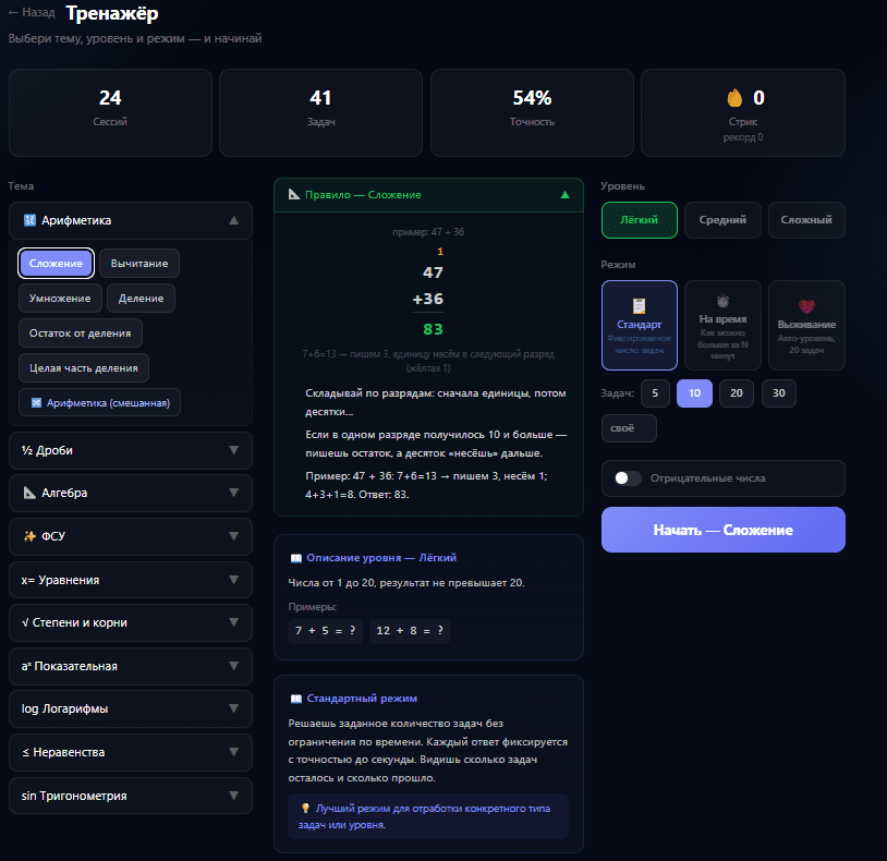 Выбор темы